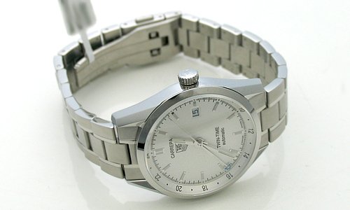 タグ・ホイヤー カレラツインタイム WV2116.BA0787 シルバー