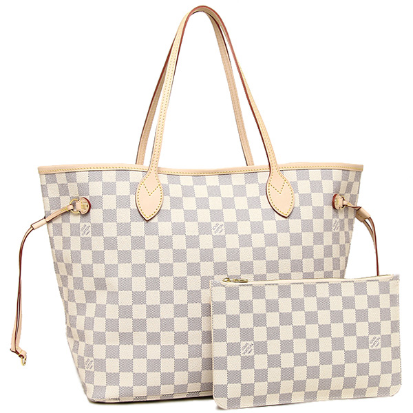 ルイヴィトン スーパーコピー バッグ LOUIS VUITTON N41361 ダミエ・アズール ネヴァーフルMM トートバッグ