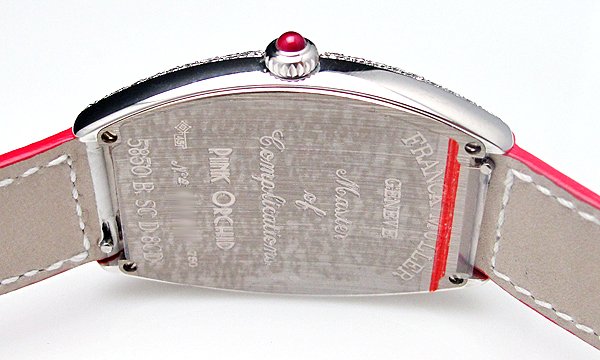 フランク・ミュラー トノウカーベックス ピンク・オーキッド 5850 B SCD 8CD シルバー
