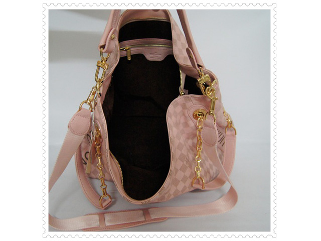  ルイ.ヴィトン /LOUIS VUITTON ショルダバッグ ハンドバッグ ピンク ダミエ M95006