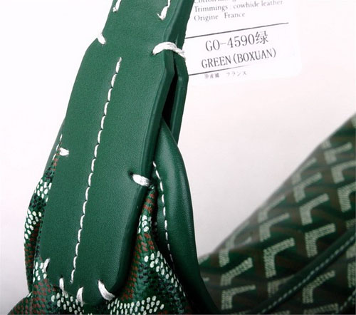  GOYARD ゴヤール ポーチ バッグ リストレット グリーン GOY052