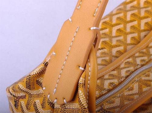  GOYARD ゴヤール ポーチ バッグ リストレット イエロー GOY054