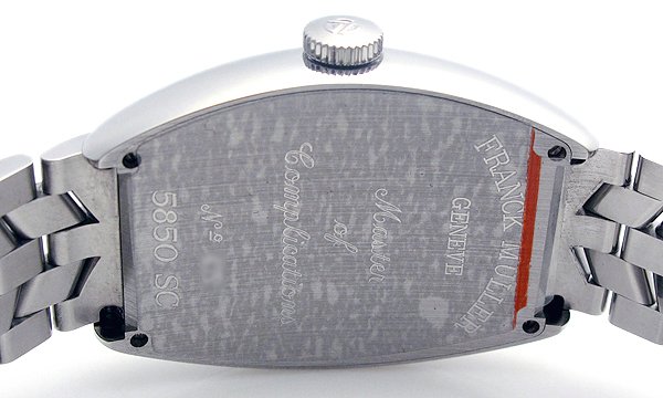 フランク・ミュラー トノウカーベックス 5850SC0 シルバー