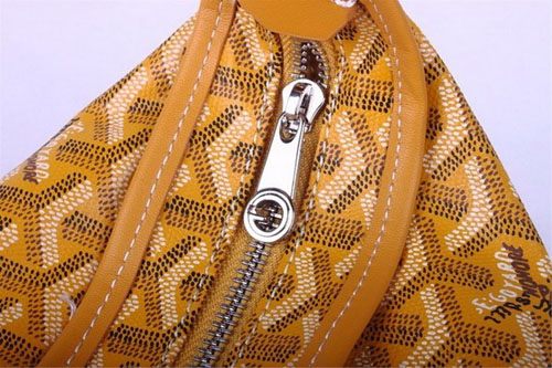  GOYARD ゴヤール ポーチ バッグ リストレット イエロー GOY054