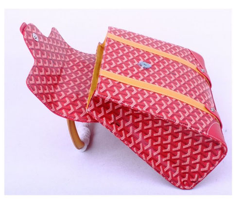  GOYARD ゴヤール バッグ サイゴンMM レッド×イエロー系 GOY055