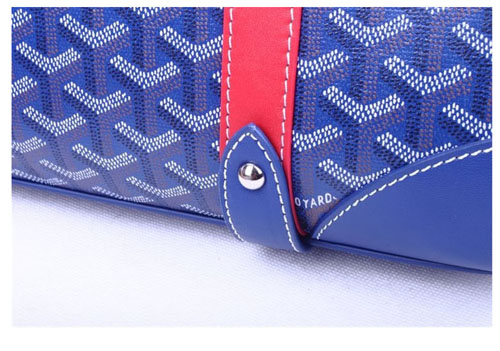  GOYARD ゴヤール バッグ サイゴンMM ブルー×レッド系 GOY056