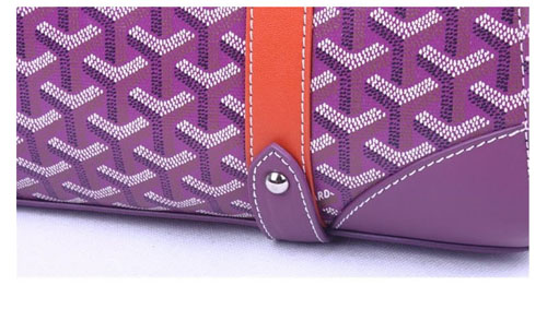  GOYARD ゴヤール バッグ サイゴンMM パープル×レッド系 GOY057