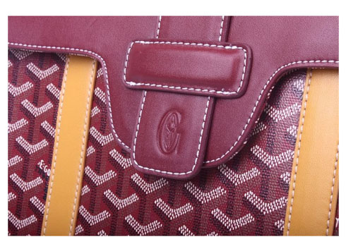  GOYARD ゴヤール バッグ サイゴンMM パープル×イエロー系 GOY058