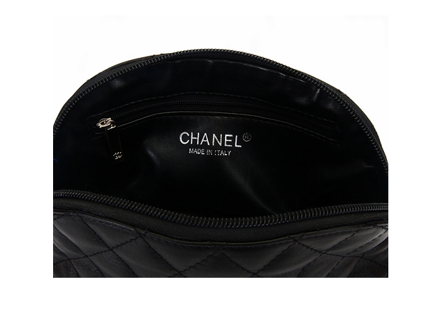 CHANEL シャネル ブラック ラムスキン コインケース3935