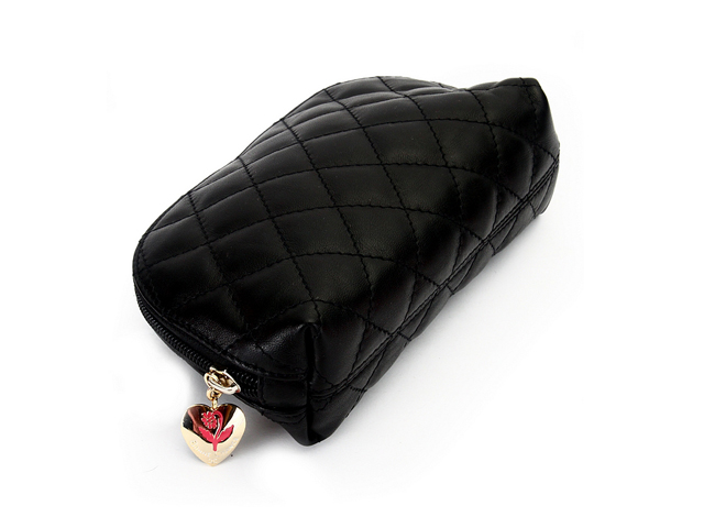 CHANEL シャネル ブラック ラムスキン コインケース3935