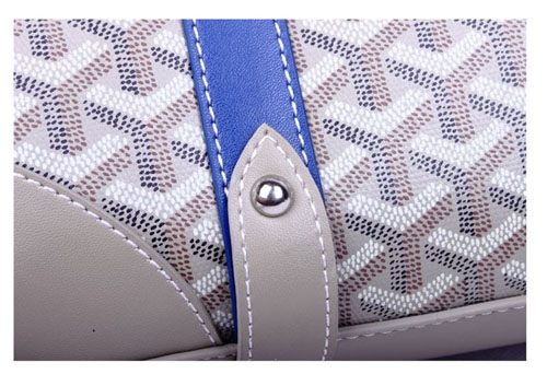  GOYARD ゴヤール バッグ サイゴンMM グレー×ブルー系 GOY059