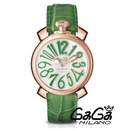 ガガ ミラノ 腕時計 コピー MANUALE 40MM GOLD PLATEDま2014-2015秋冬新作 5021.6 