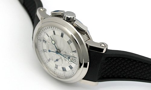 ブレゲ BREGUET マリーンＩＩ クロノグラフ 5827BB/12/5ZU