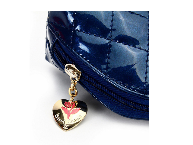 CHANEL シャネル ブルー ラムスキン コインケース 3935