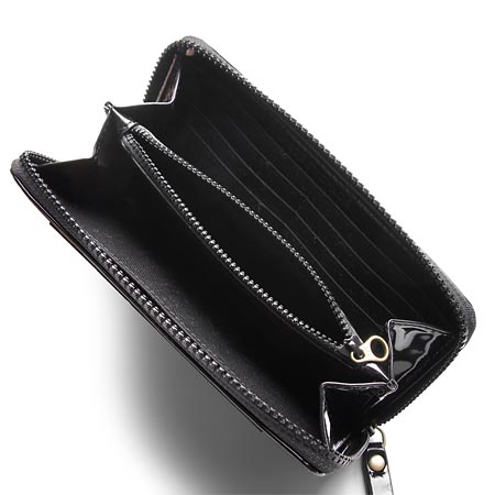 クロエ/SEE BY CHLOE/ ラウンドファスナー 長財布/ブラック9p7155 n05 001