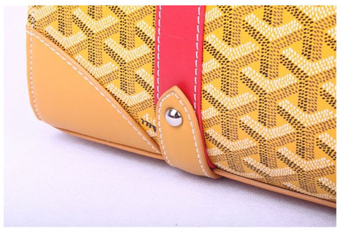  GOYARD ゴヤール バッグ サイゴンMM イエロー×レッド系 GOY061
