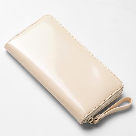 クロエ/ラウンドファスナー 長財布 /パーリィベージュ 9p7155 n05 525