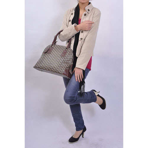  GOYARD ゴヤール ハンドバッグ レディース ワインレッド GOY062