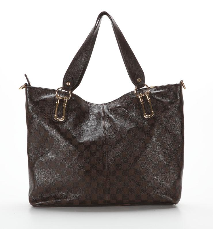  2011年秋冬新作 ルイ·ヴィトン LOUIS VUITTON ダミエ ダークブラウン系 ショルダーバッグ 98132