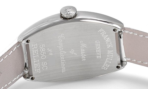 フランク・ミュラー トノウカーベックス 5850SC1 RELIEF シルバー