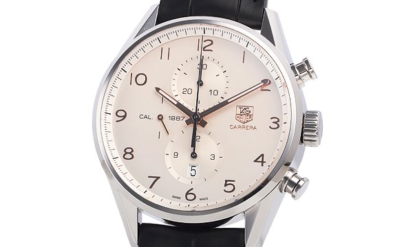 タグ・ホイヤー カレラクロノ キャリバー１８８７ ４３ｍｍ CAR2012.FC6235 シルバー