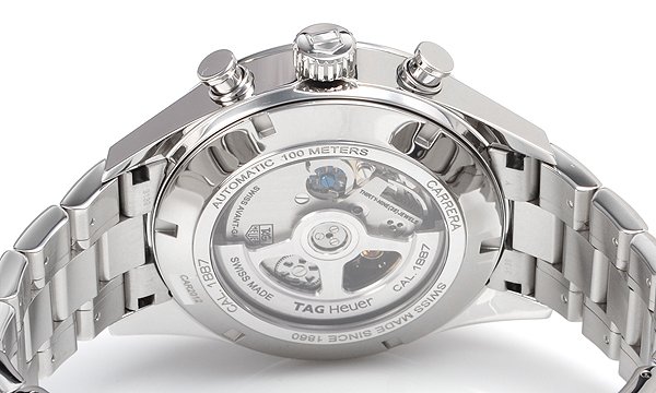 タグ・ホイヤー カレラクロノ キャリバー１８８７ ４３ｍｍ CAR2012.BA0796 シルバー