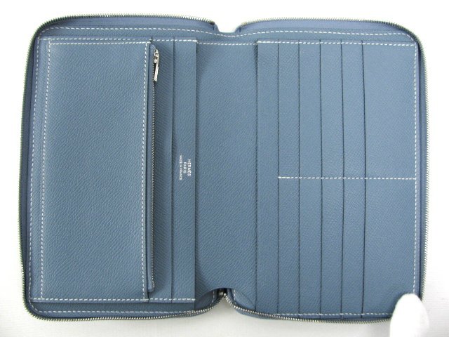 エルメス アザップコンバイン ブルージーン ヴォーエプソンHERME007