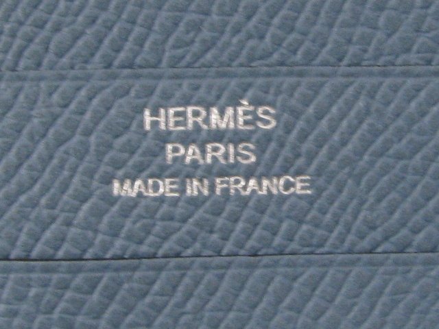 エルメス アザップコンバイン ブルージーン ヴォーエプソンHERME007