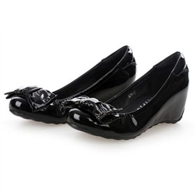 プラダ フラットシューズ PRADA 革靴 パンプス ブラック 20370