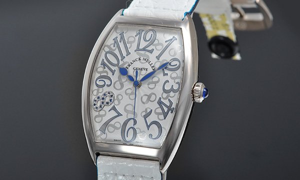 フランク・ミュラー トノウカーベックス ブルー・オーキッド 58500 B SC シルバー