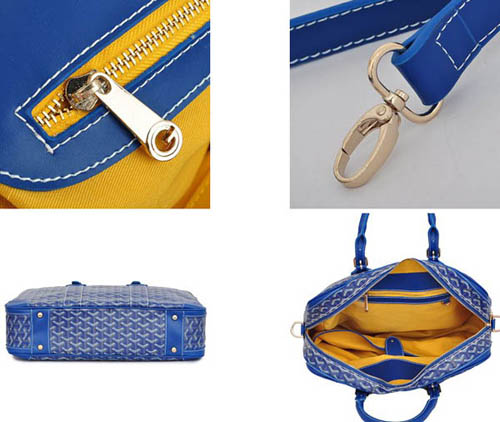  GOYARD ゴヤール ビジネスバッグ ブリーフケース ブルー GOY071