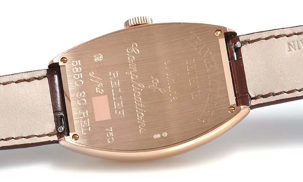 フランク・ミュラー トノウカーベックス 5850SC2 RELIEF チョコレートブラウン