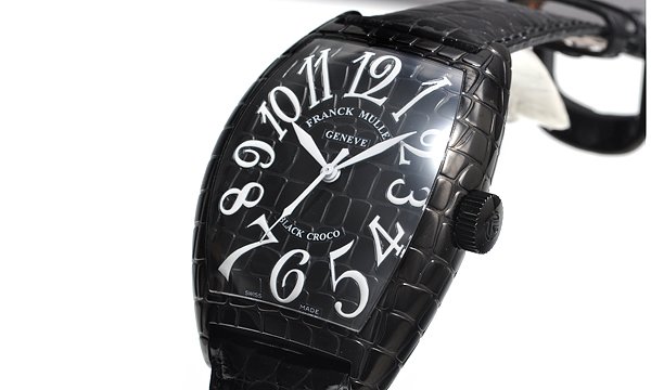 フランク・ミュラー トノウカーベックス ブラッククロコ 9880SC BLK CRO ブラック