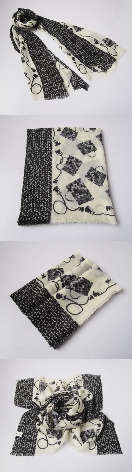 エルメスHERMESマフラー 2013新作 スカーフ hm011-White