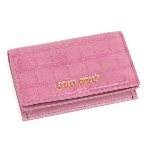 ミュウミュウスーパーコピー MIU MIU 名刺入れ 5M1122-NKG-410