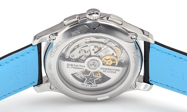 ゼニス キャプテン ３６０００ＶＰＨ ＢＬＵＥ ＰＲＩＭＥＲＯ03.2119.400/22.C720