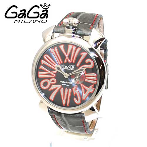 ガガミラノ 時計 スーパーコピー n級 マニュアーレ マヌアーレ スリム 46mm グレー 5084.02