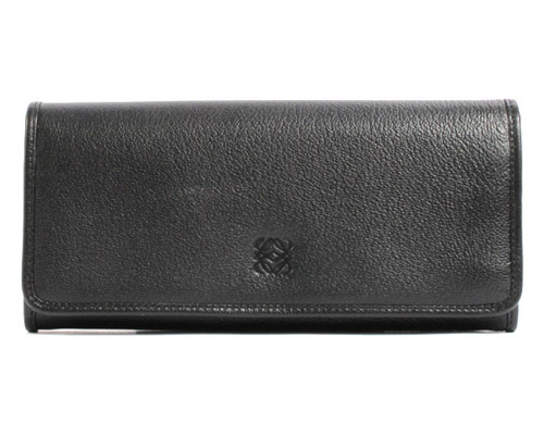 ロエベ 韓国 スーパーコピー LOEWE アマソナ 長財布 ブラック 113.95.F11.1100