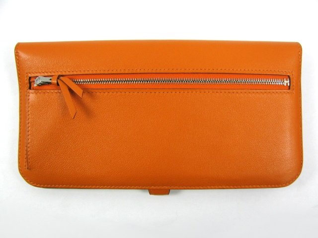 エルメス ドゴンロング/□P刻印（2012年製造）/オレンジ HERMES10
