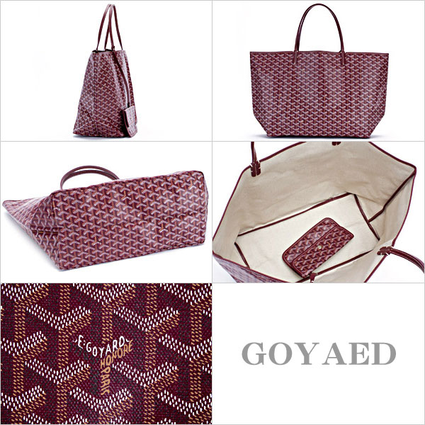  ゴヤール スーパーコピー GOYARD バッグ トートバッグ メンズ レディース サンルイGM ヘリンボーン ボルドー AMALOUIS GM 33 