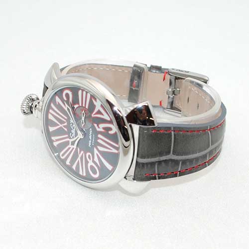 ガガミラノ 時計 スーパーコピー n級 マニュアーレ マヌアーレ スリム 46mm グレー 5084.02