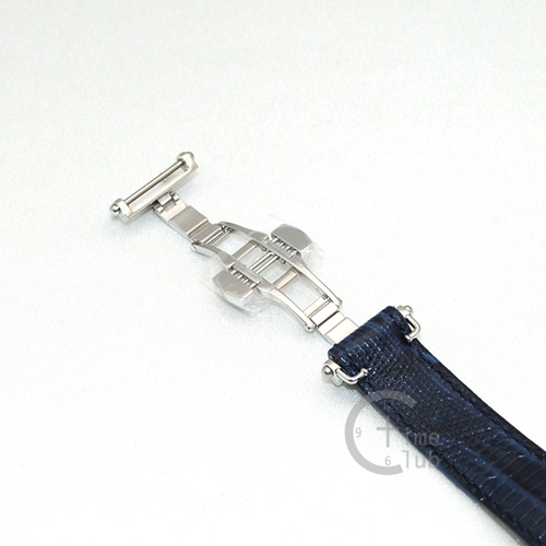 ガガミラノ 時計 スーパーコピー n級品 マニュアーレ シン マヌアーレ 46mm ネイビー レザー/シルバー 5090.04