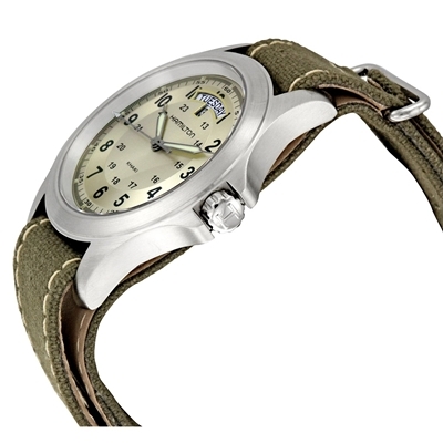 ハミルトン メンズ カーキ キング KHAKI KING H64451823