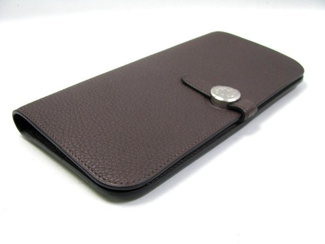 エルメス ニュードゴン 長財布 トゴ/ショコラ（金具：シルバー）HERMES11