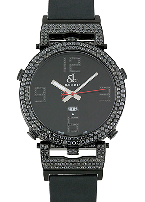 ジェイコブ 時計 n級 スーパーコピー JC-LG3DCBD シックスタイムゾーン ダイヤモンドケース 49mm 