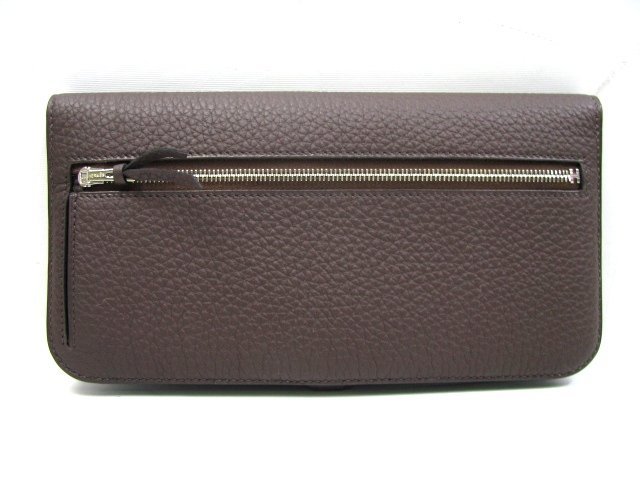 エルメス ニュードゴン 長財布 トゴ/ショコラ（金具：シルバー）HERMES11