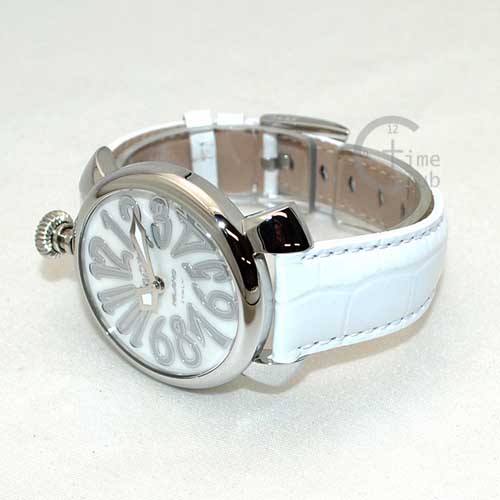 ガガミラノ 時計 スーパーコピー n級 マニュアーレ マヌアーレ 40mm ホワイト 5020.08