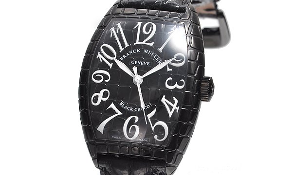フランク・ミュラー トノウカーベックス ブラッククロコ 8880SC BLK CRO ブラック