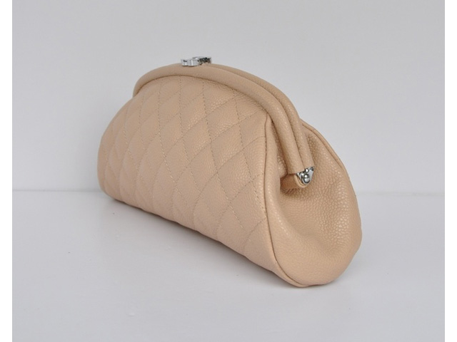 CHANEL シャネルスーパーコピー キルティングクラッチバッグ A35487 ベージュ
