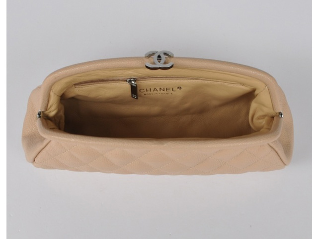 CHANEL シャネルスーパーコピー キルティングクラッチバッグ A35487 ベージュ